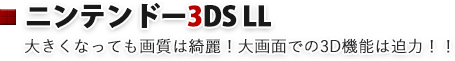 ニンテンドー3DS LL