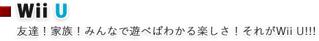 Wii U