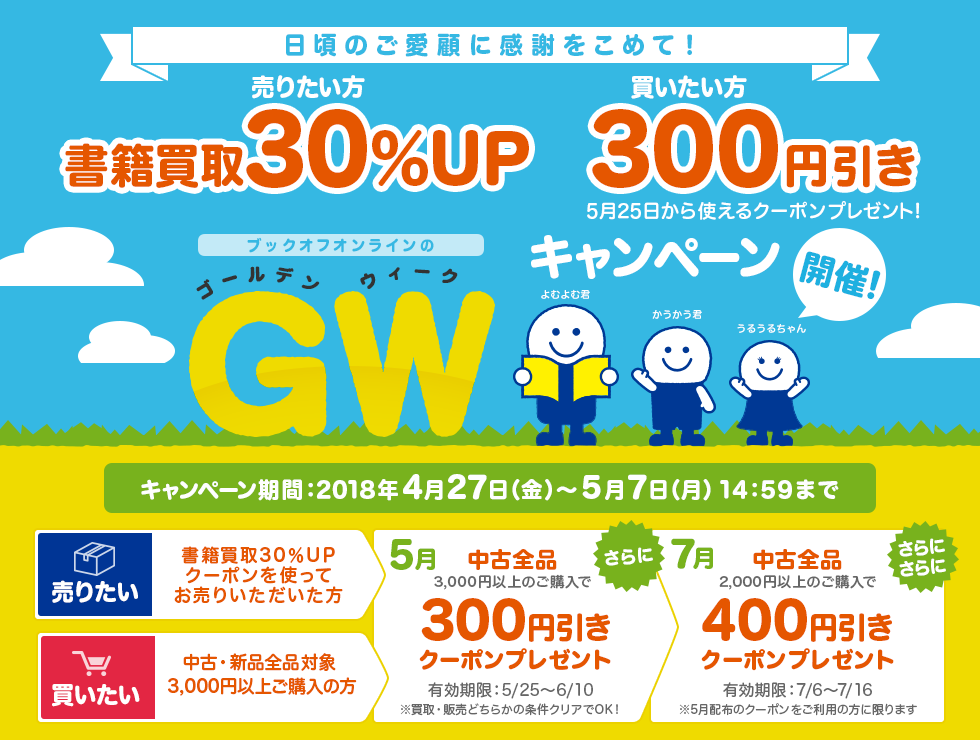 ゴールデンウィークキャンペーン