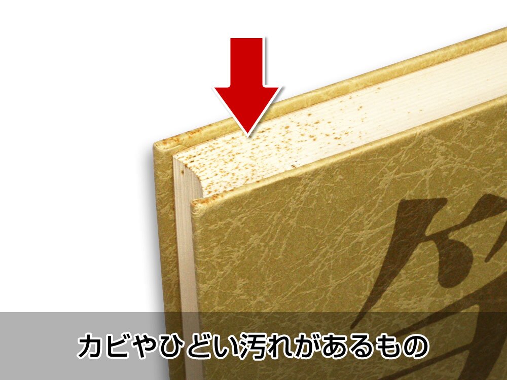 カビやひどい汚れがあるもの