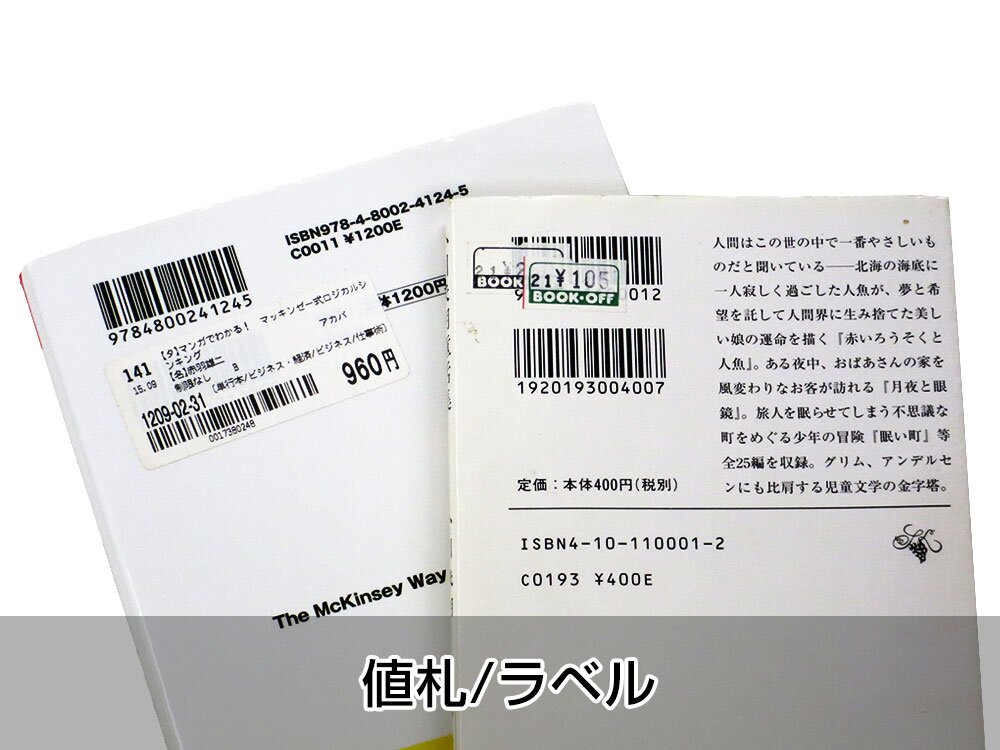 品質基準を満たす【値札】