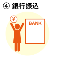 買取の流れ:銀行振込